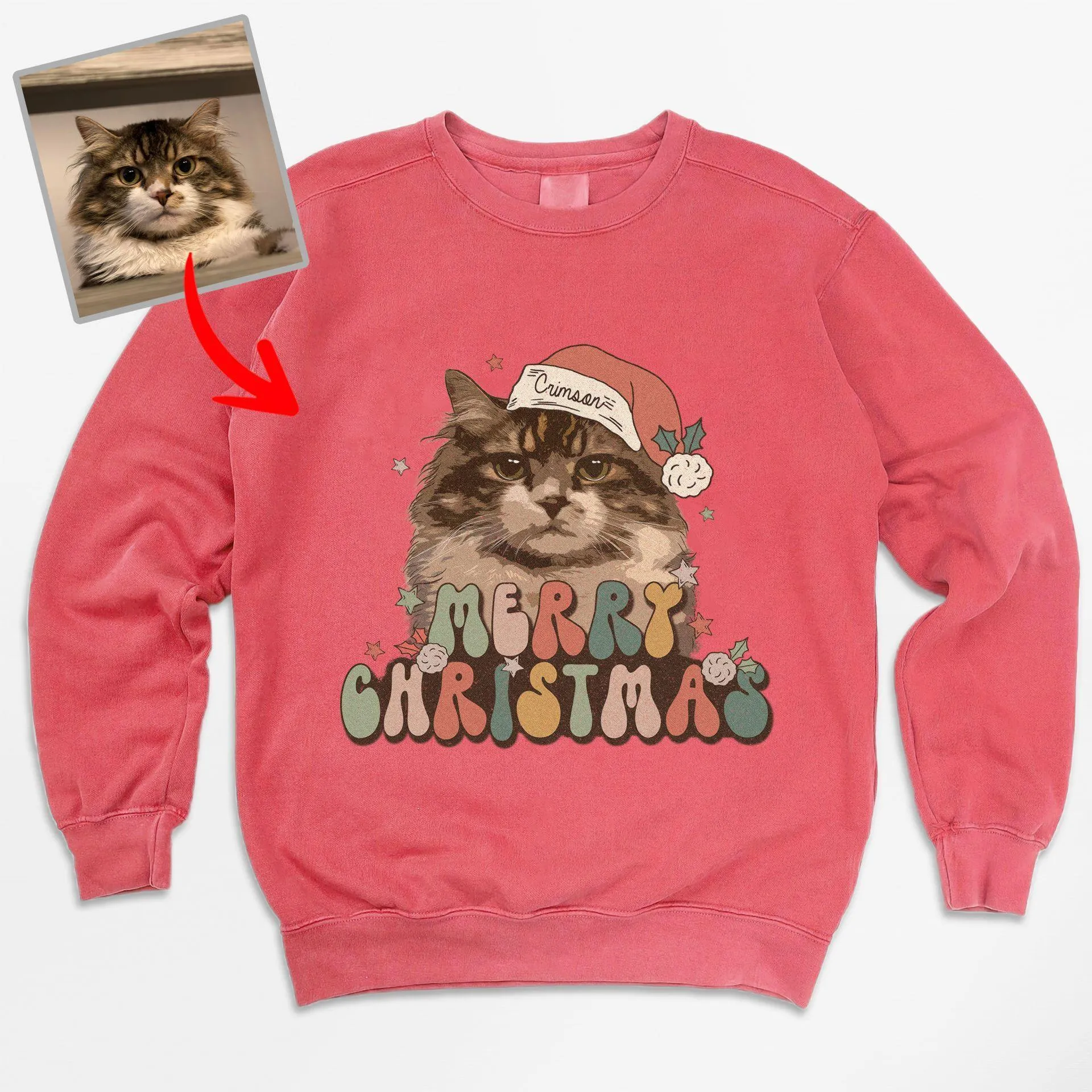 Santa Pets Comfort Colors Sweatshirt