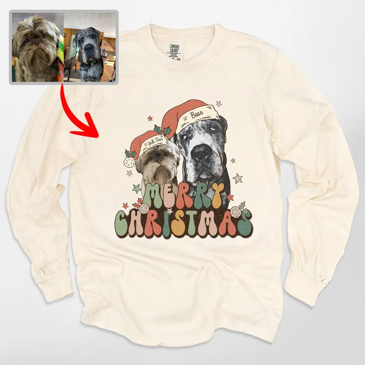 Santa Pets Comfort Colors Sweatshirt