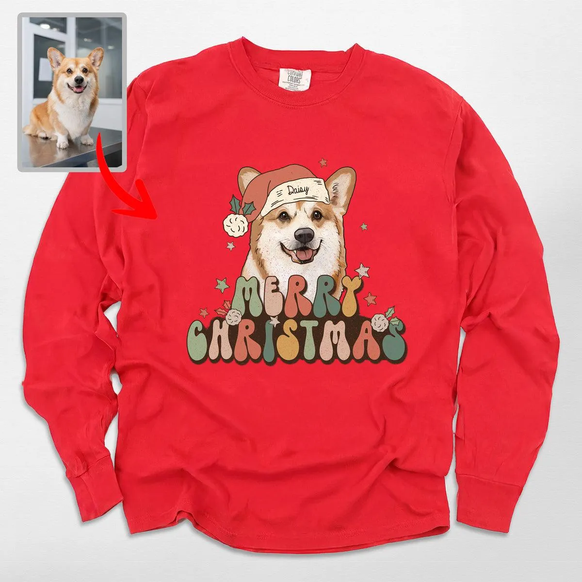 Santa Pets Comfort Colors Sweatshirt