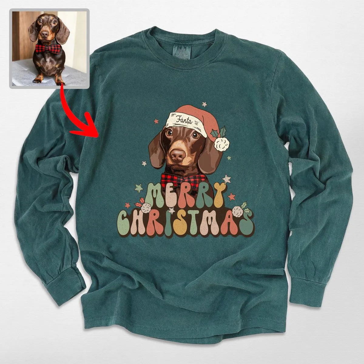 Santa Pets Comfort Colors Sweatshirt