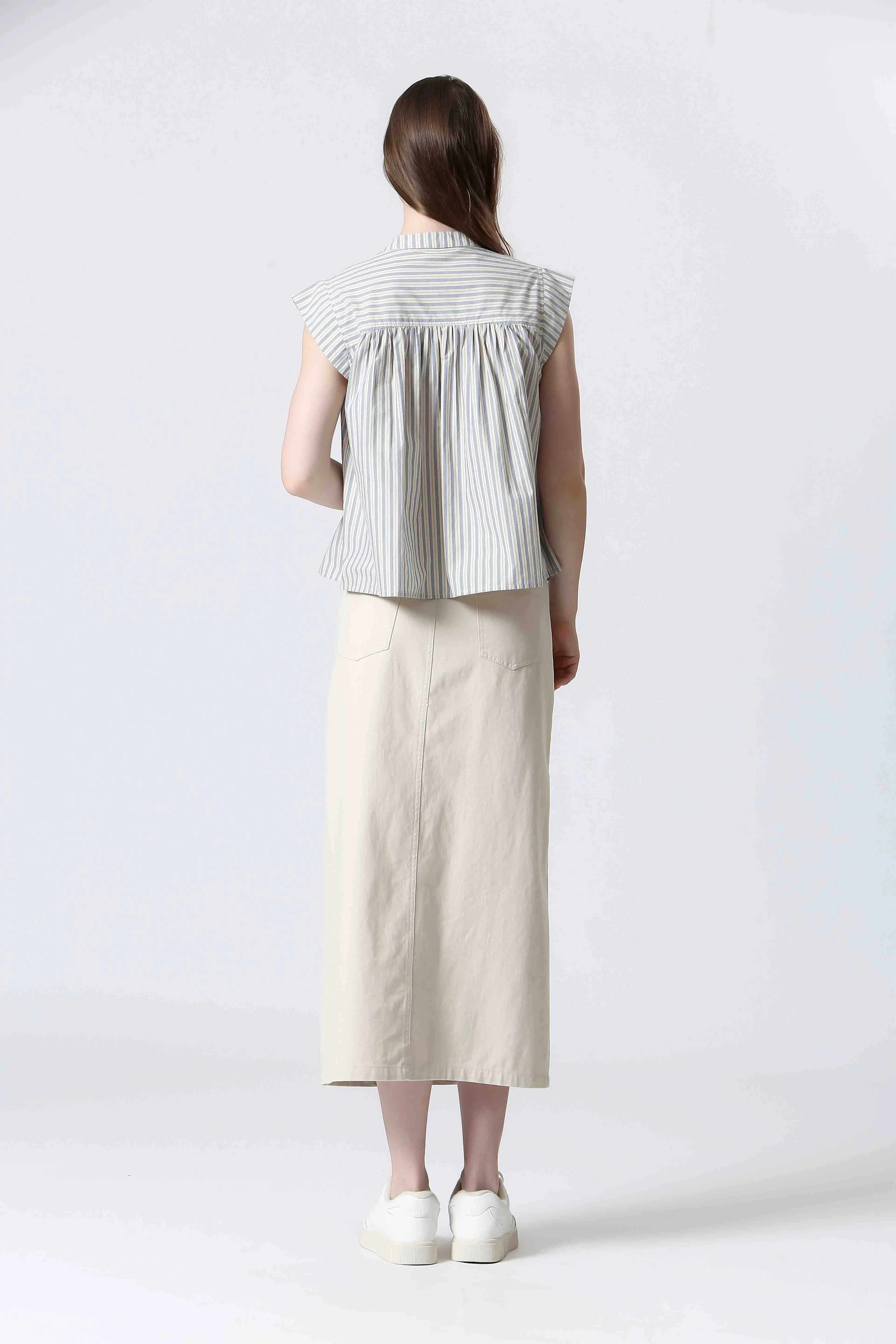 See U Soon Gemma Blouse - Blue