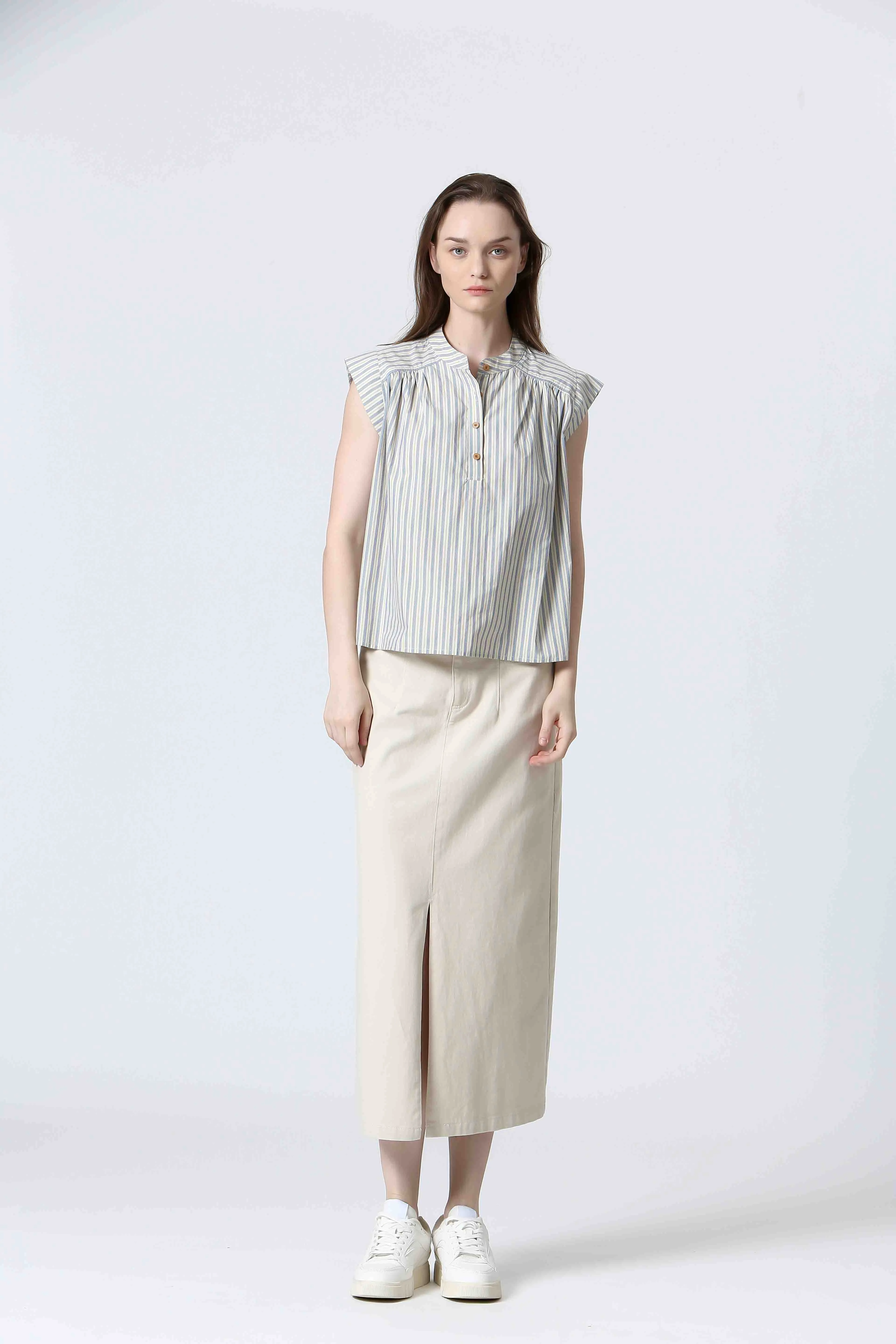 See U Soon Gemma Blouse - Blue