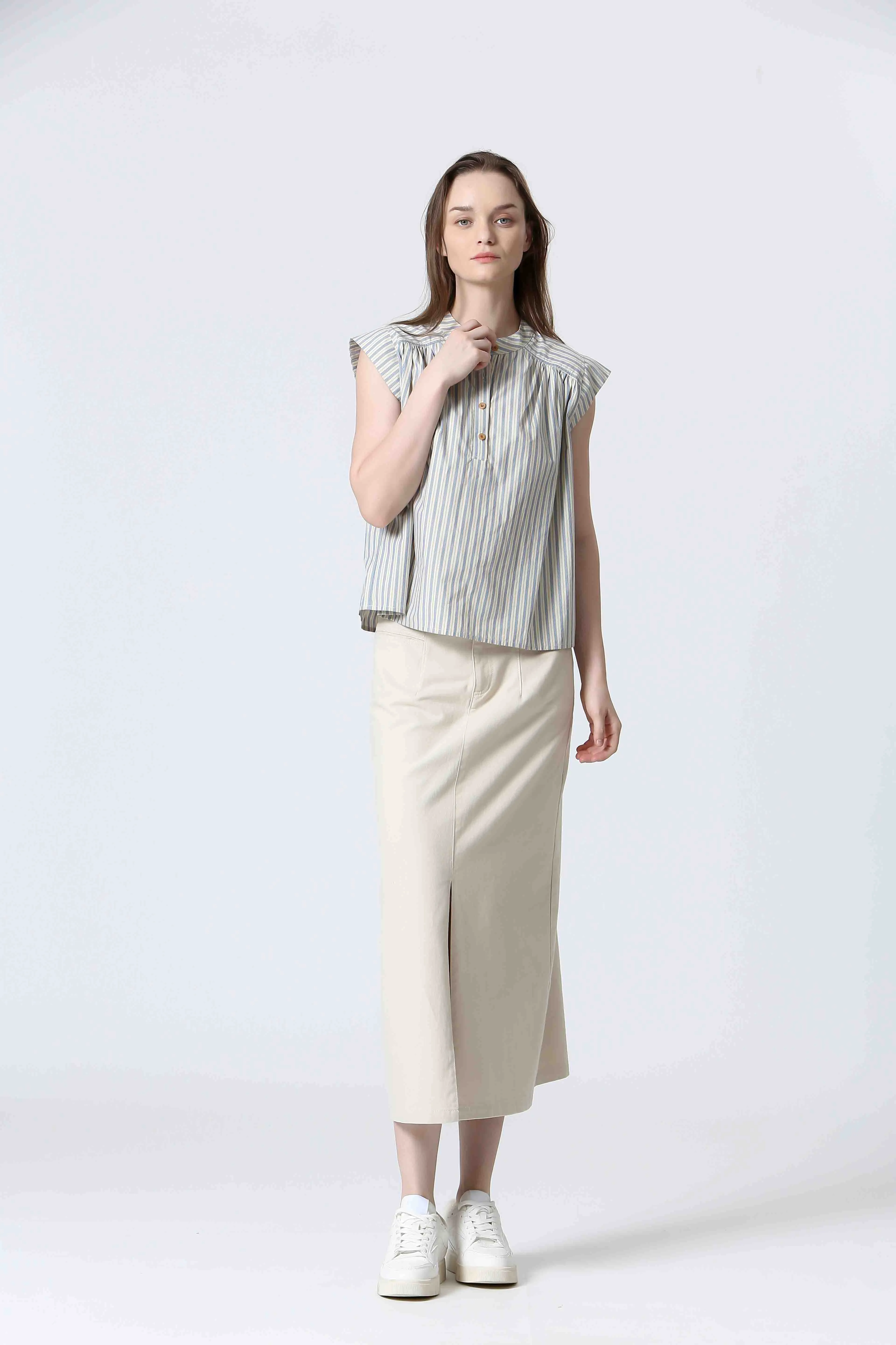 See U Soon Gemma Blouse - Blue