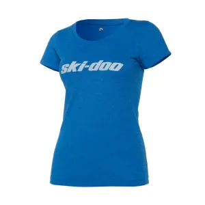 Ski-Doo Womens Signature T-Shirt Indigo Blue