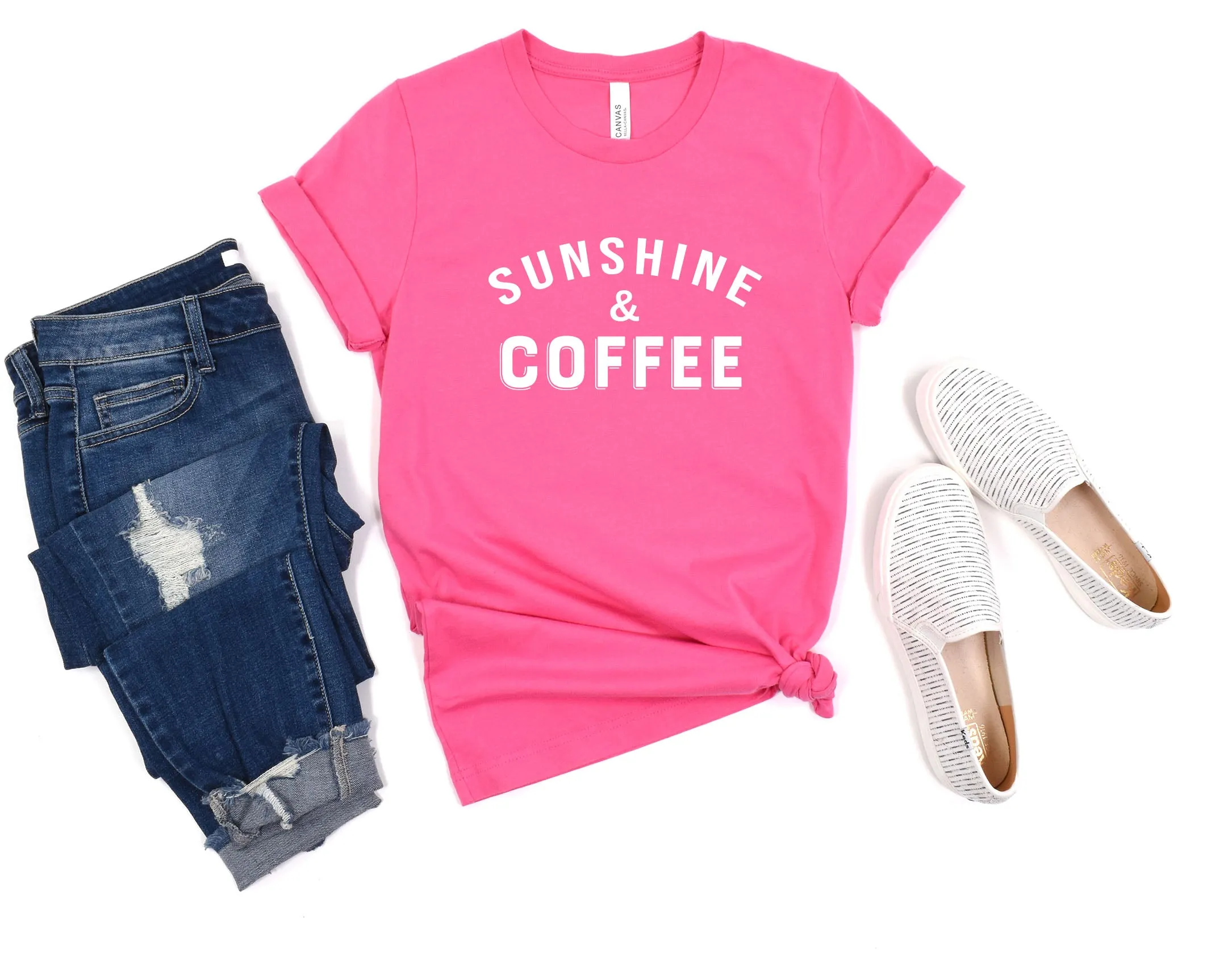 Sunshine & Coffee Tee