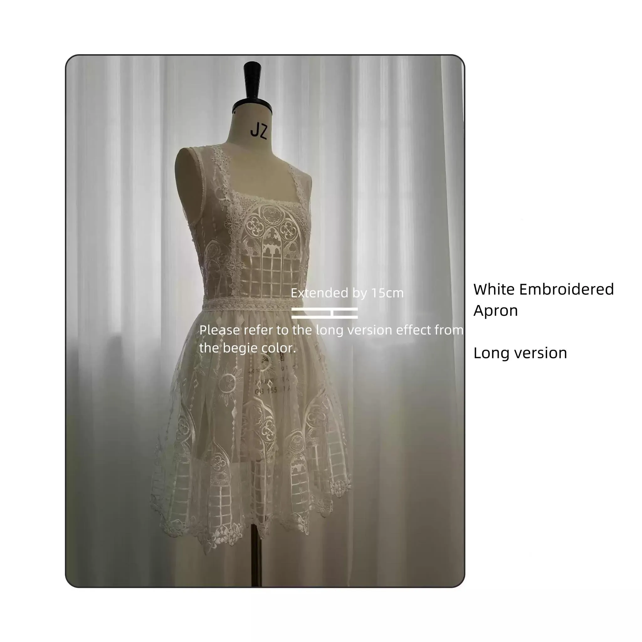 SUSIN~Night Traveler~Classic and Elegant Gothic Dress with Colorful Window Prints