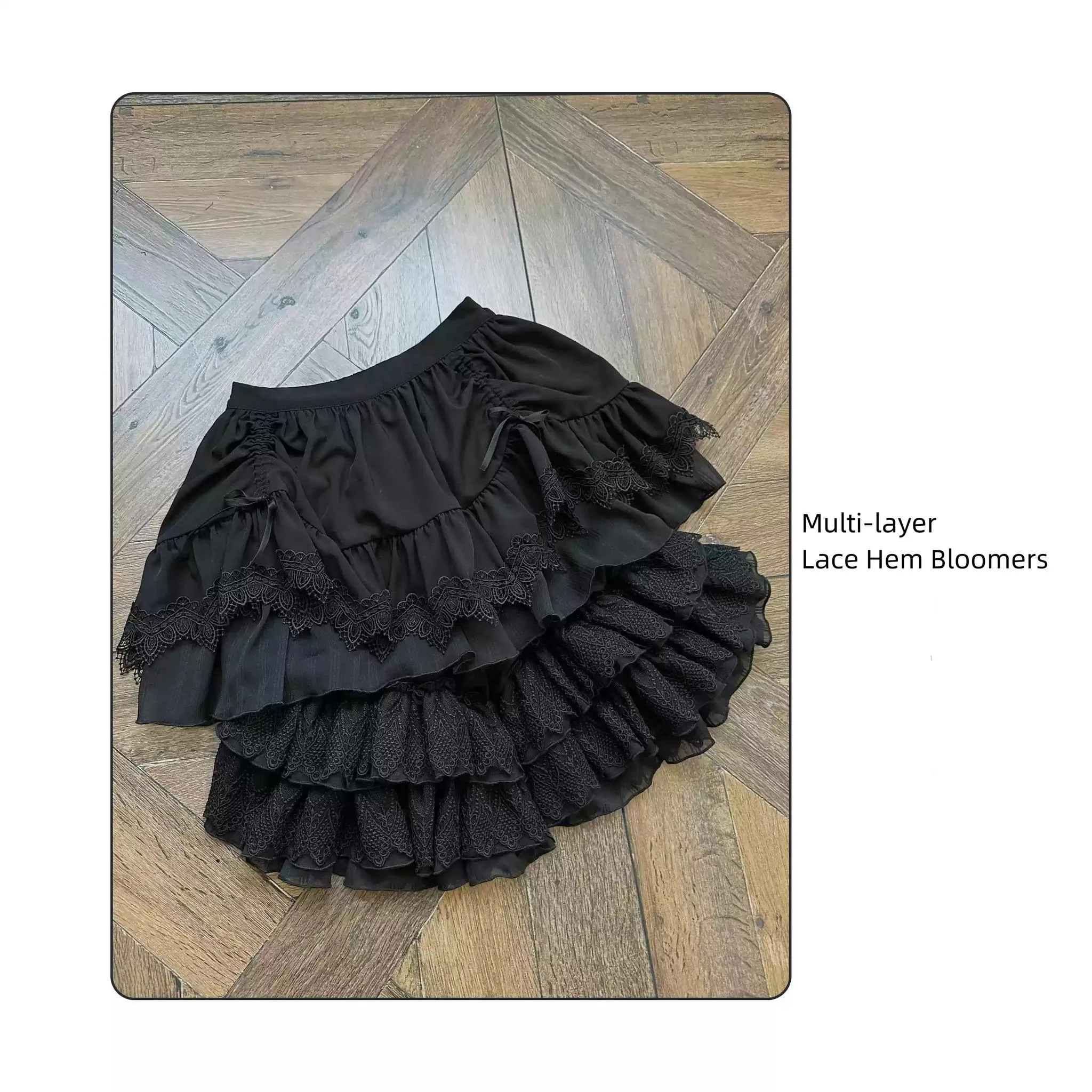 SUSIN~Night Traveler~Classic and Elegant Gothic Dress with Colorful Window Prints