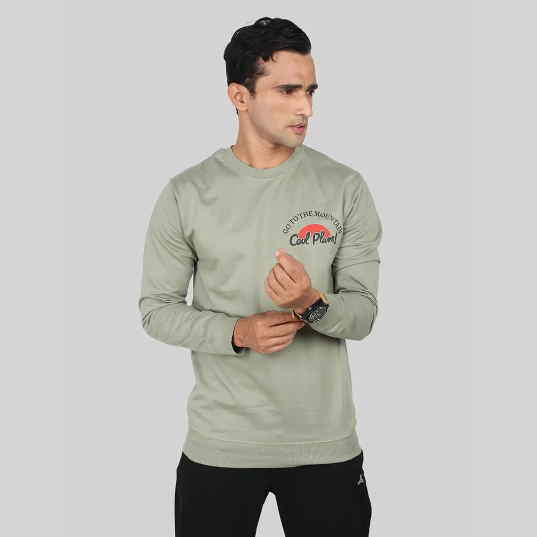 Terry Sweatshirt - Fern Green