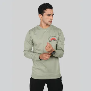 Terry Sweatshirt - Fern Green