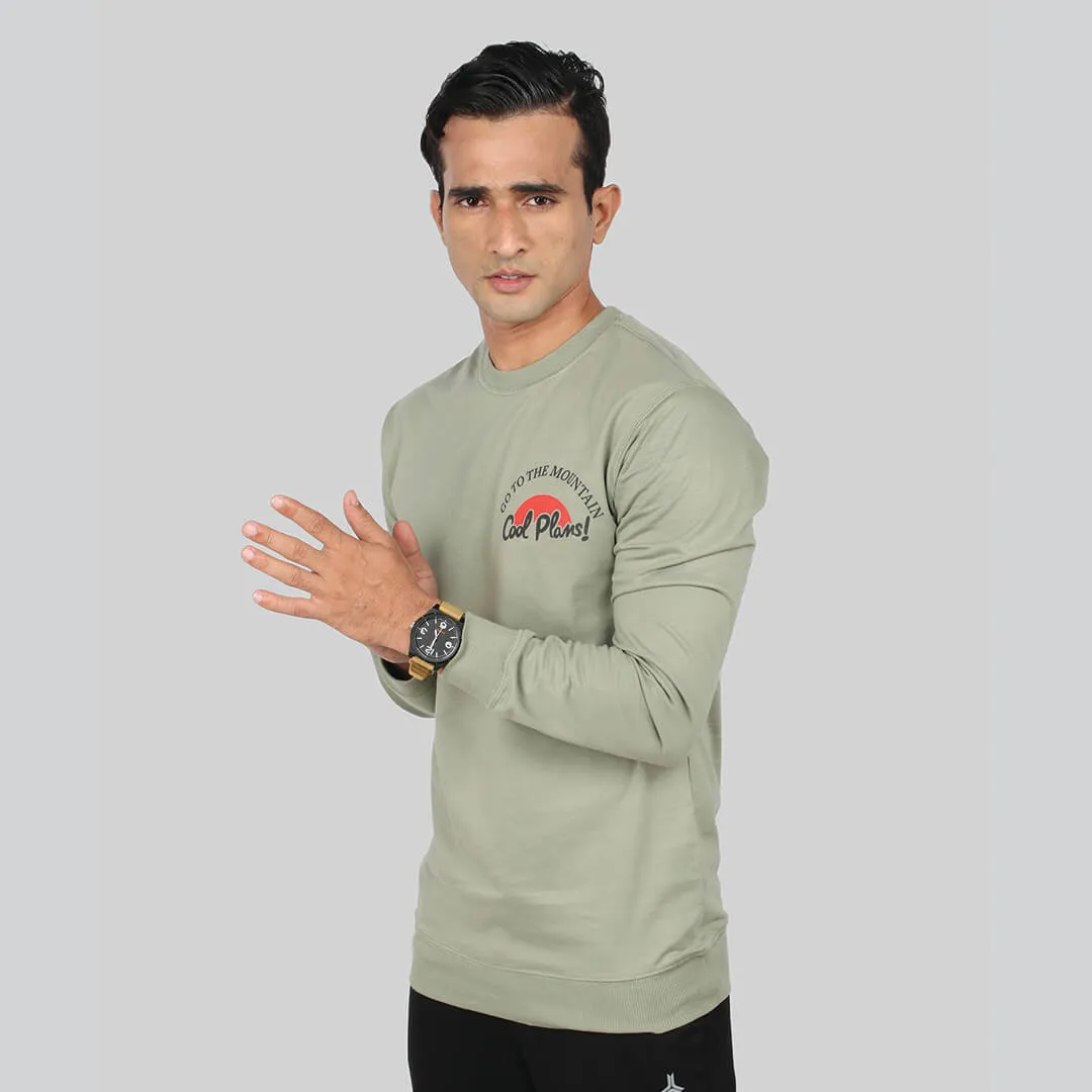 Terry Sweatshirt - Fern Green