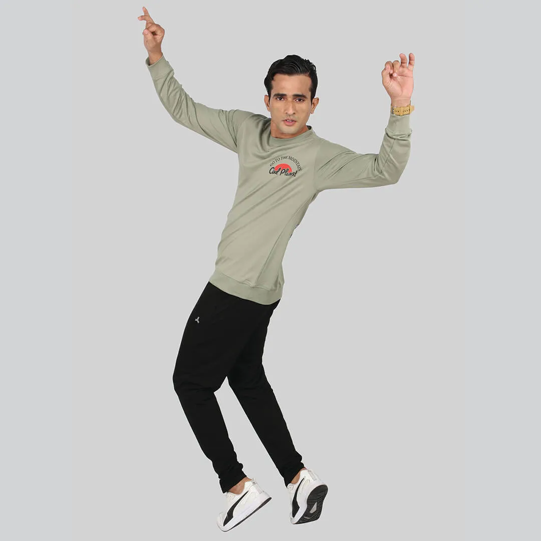 Terry Sweatshirt - Fern Green