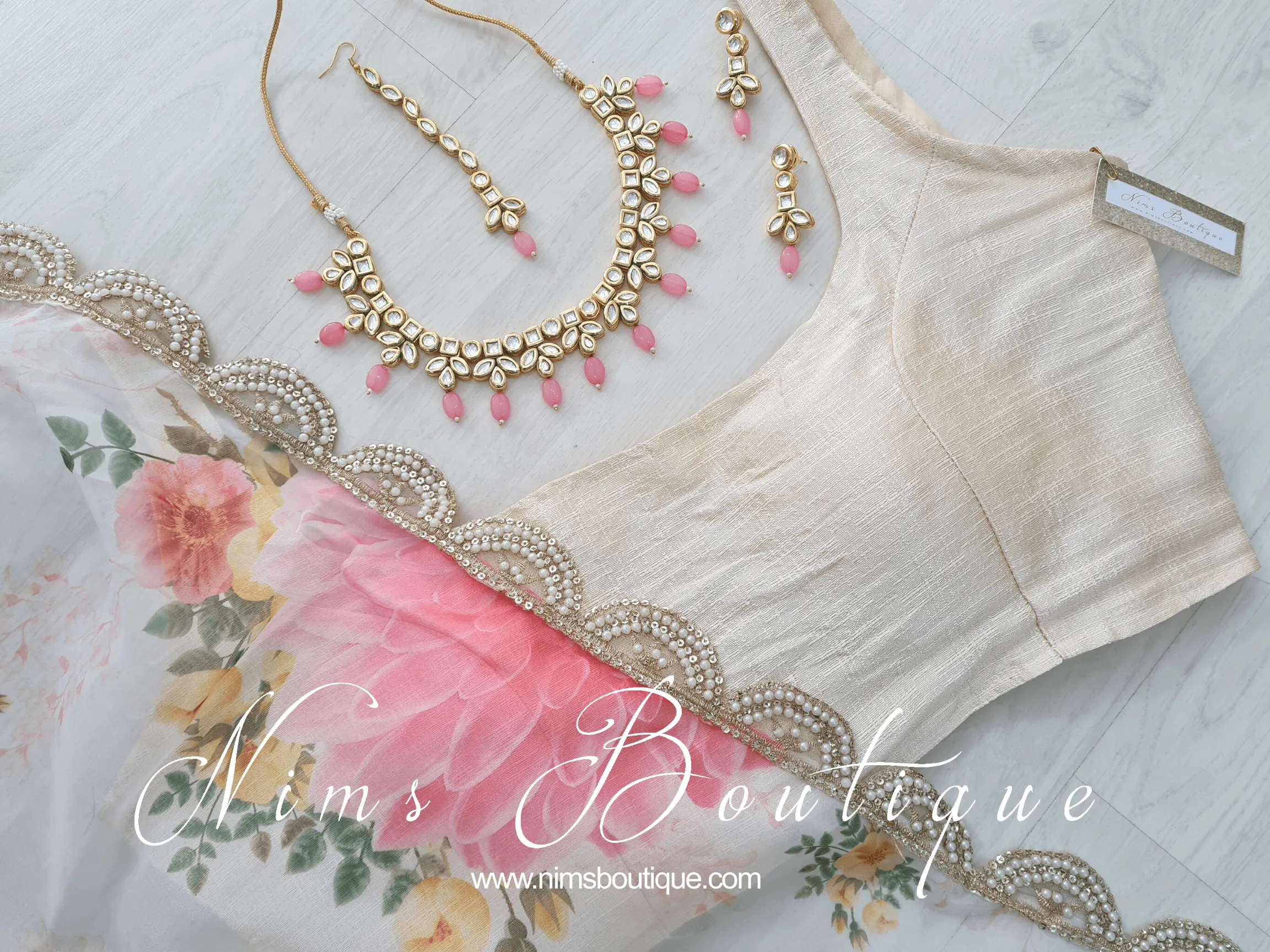 The NB Cream Blouse (10-14)