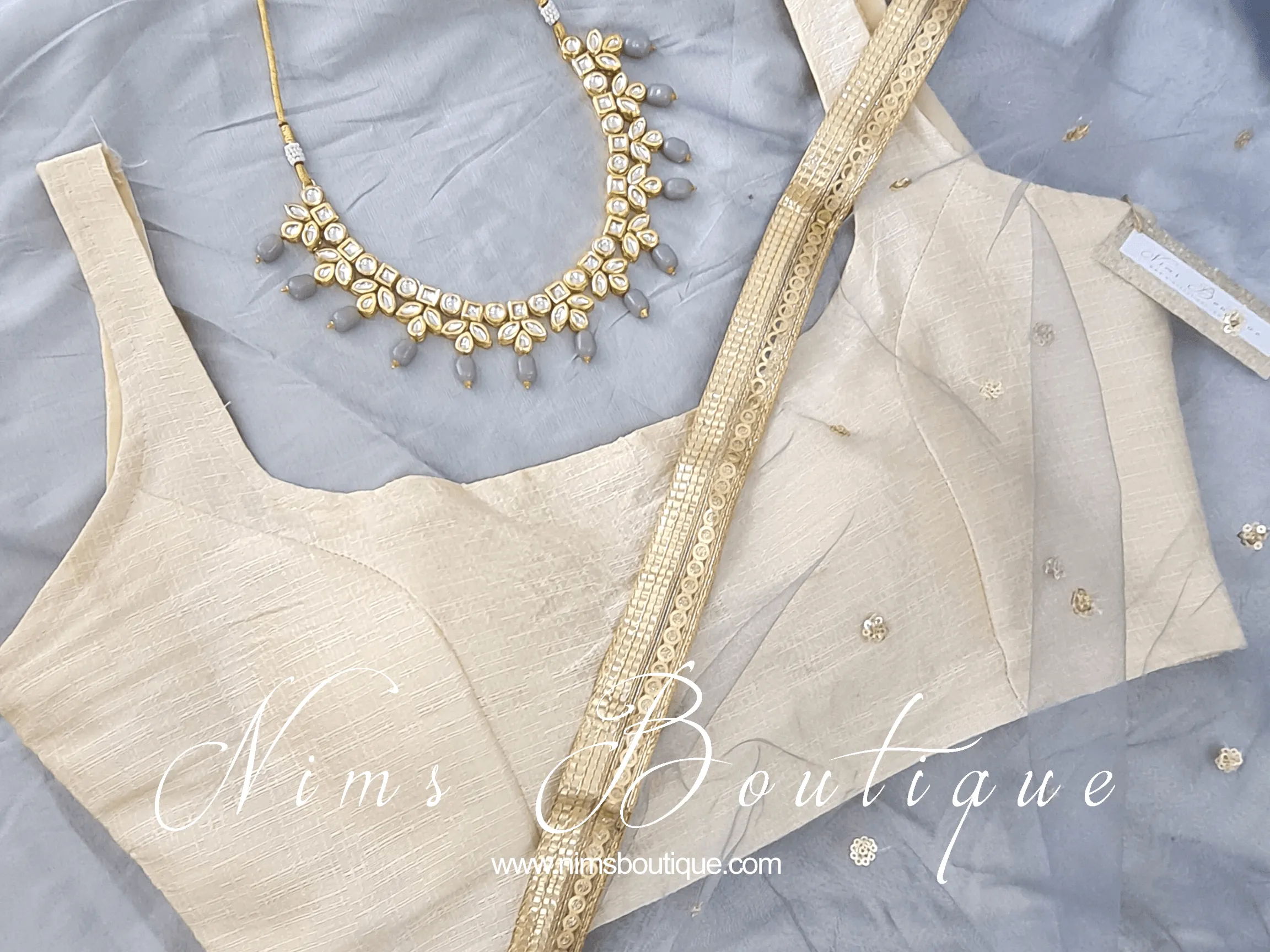 The NB Cream Blouse (10-14)