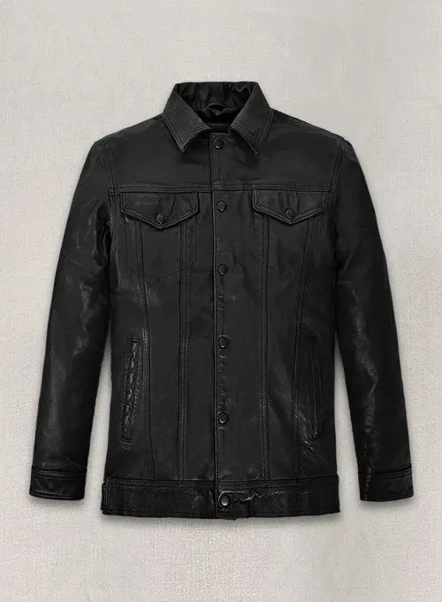 TOM HOLLAND JACKET | UNCHARTED LEATHER JACKET MEN CELEBRITY JACKET