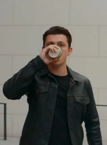 TOM HOLLAND JACKET | UNCHARTED LEATHER JACKET MEN CELEBRITY JACKET