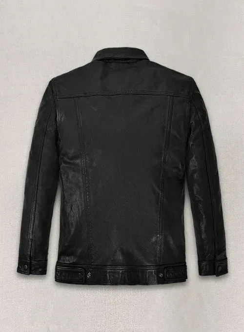 TOM HOLLAND JACKET | UNCHARTED LEATHER JACKET MEN CELEBRITY JACKET