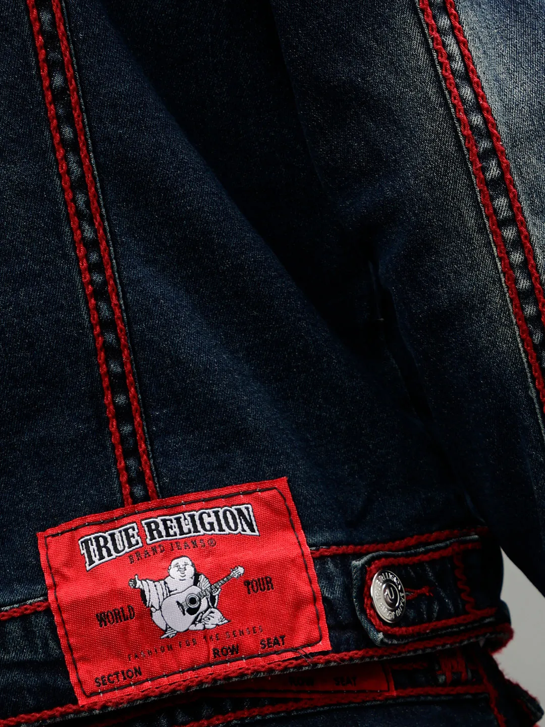 True Religion Men Solid Shirt Collar Full Sleeves Jacket