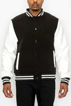 Varsity Jacket - Black & White