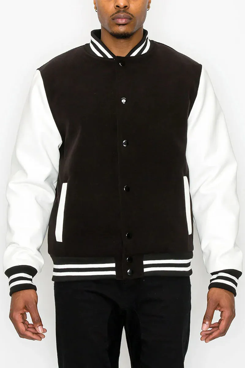 Varsity Jacket - Black & White