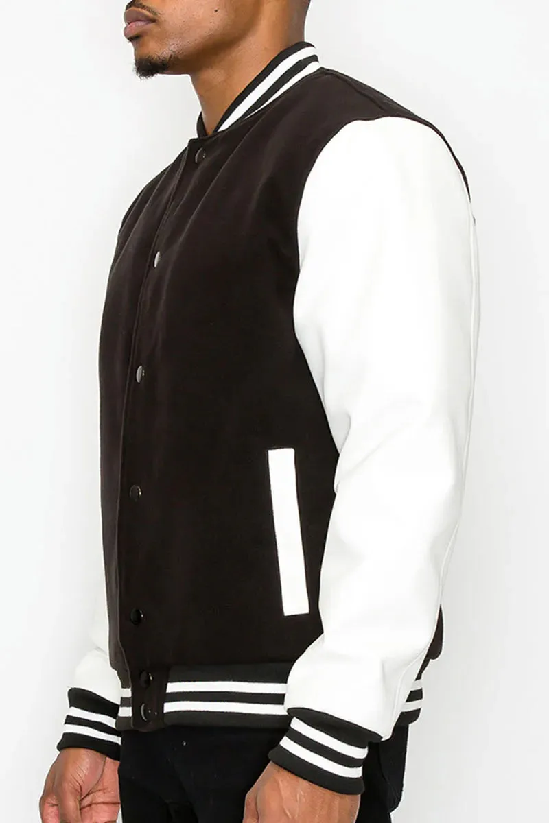 Varsity Jacket - Black & White