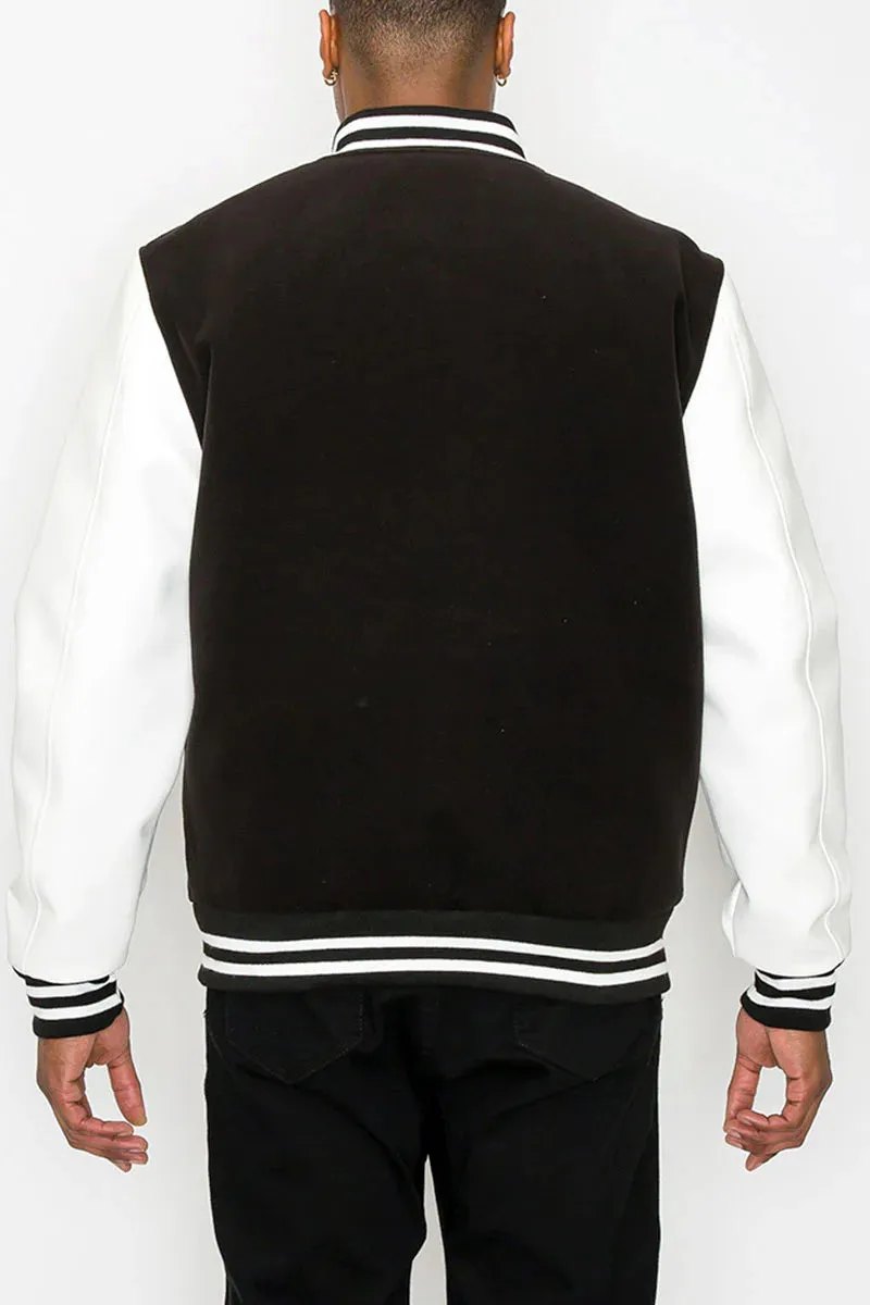Varsity Jacket - Black & White
