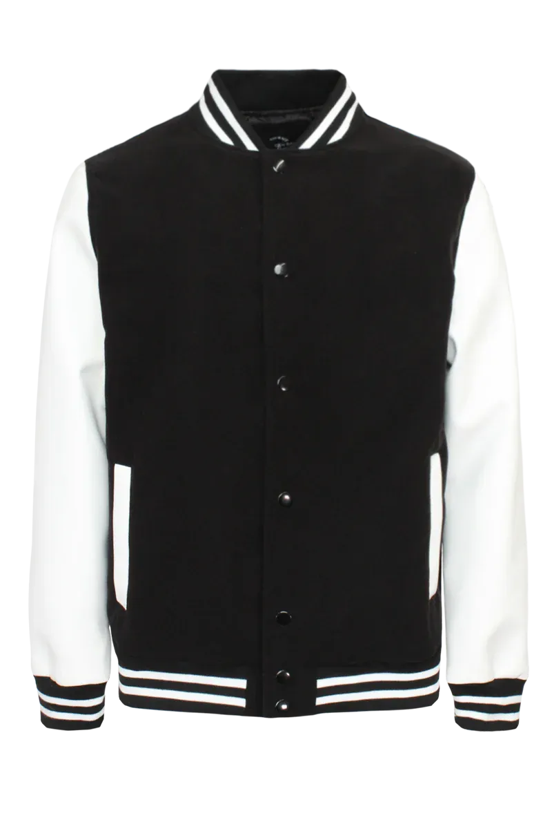 Varsity Jacket - Black & White