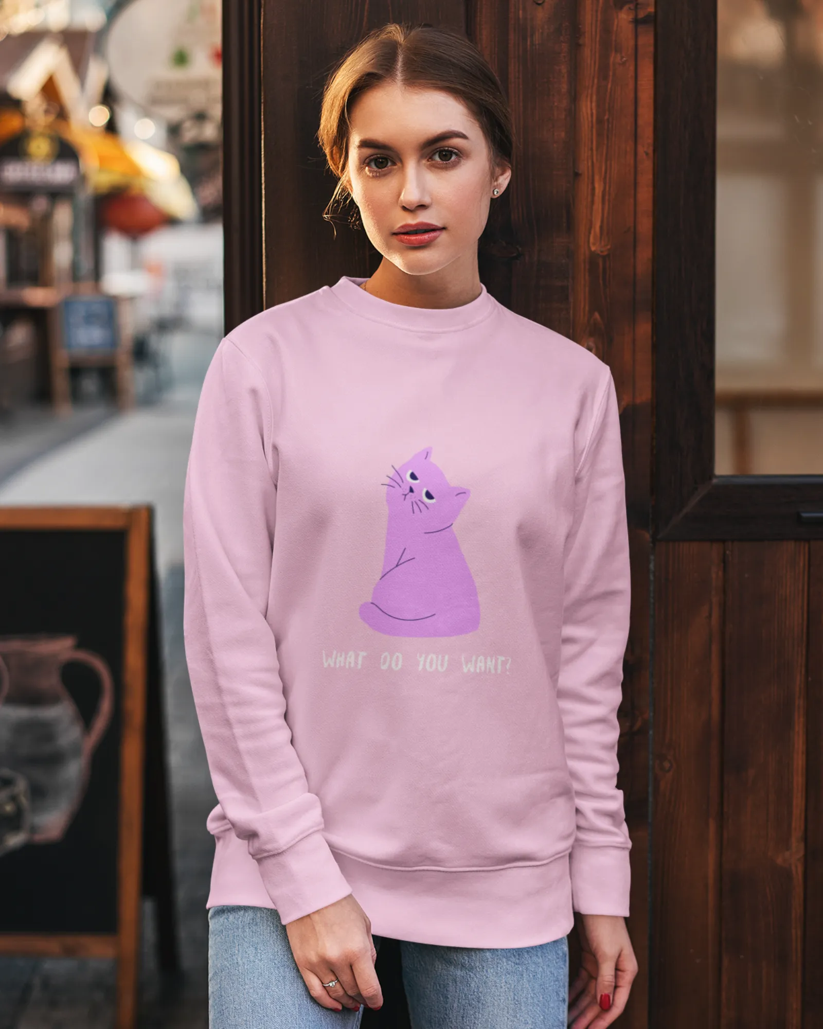 What Do You Want? - Women's Sweatshirts