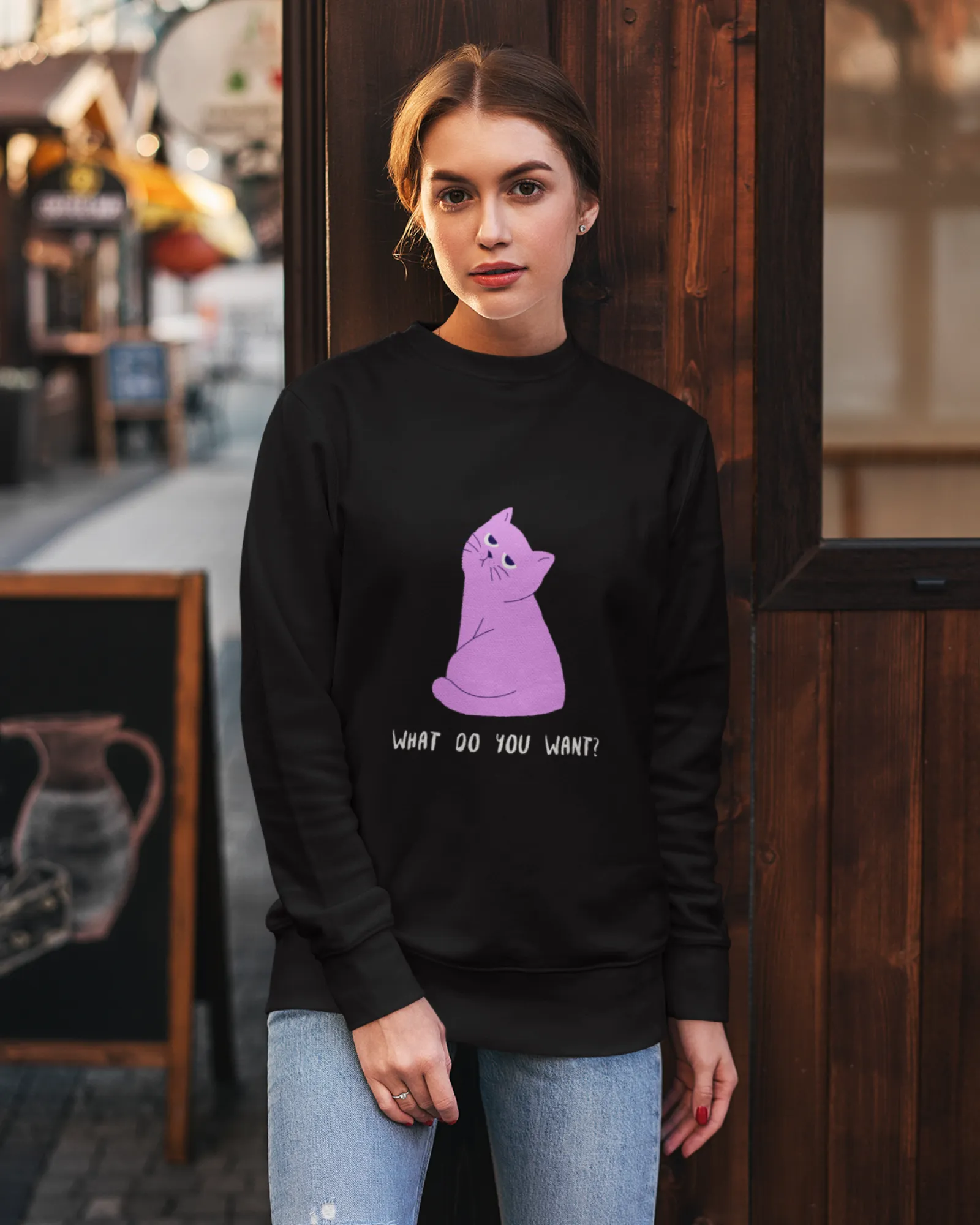 What Do You Want? - Women's Sweatshirts