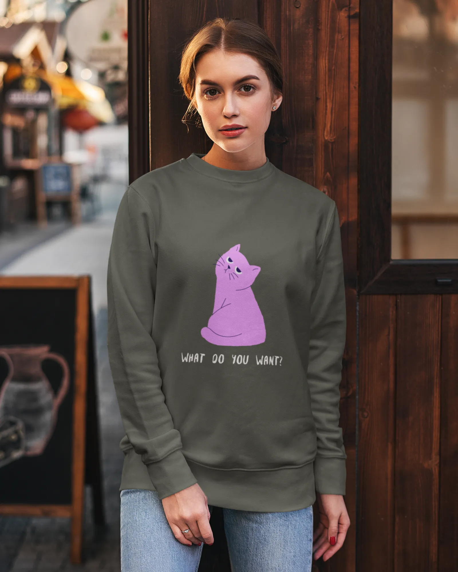 What Do You Want? - Women's Sweatshirts