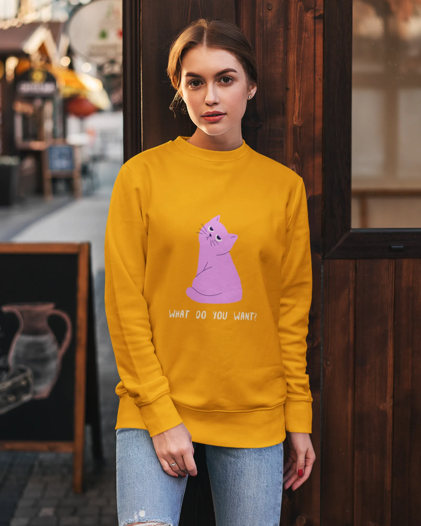 What Do You Want? - Women's Sweatshirts