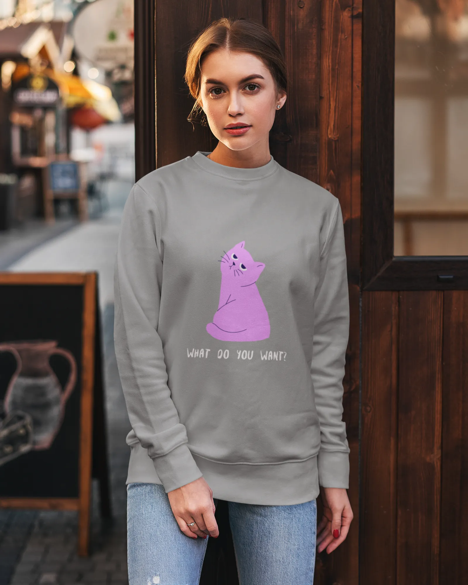 What Do You Want? - Women's Sweatshirts