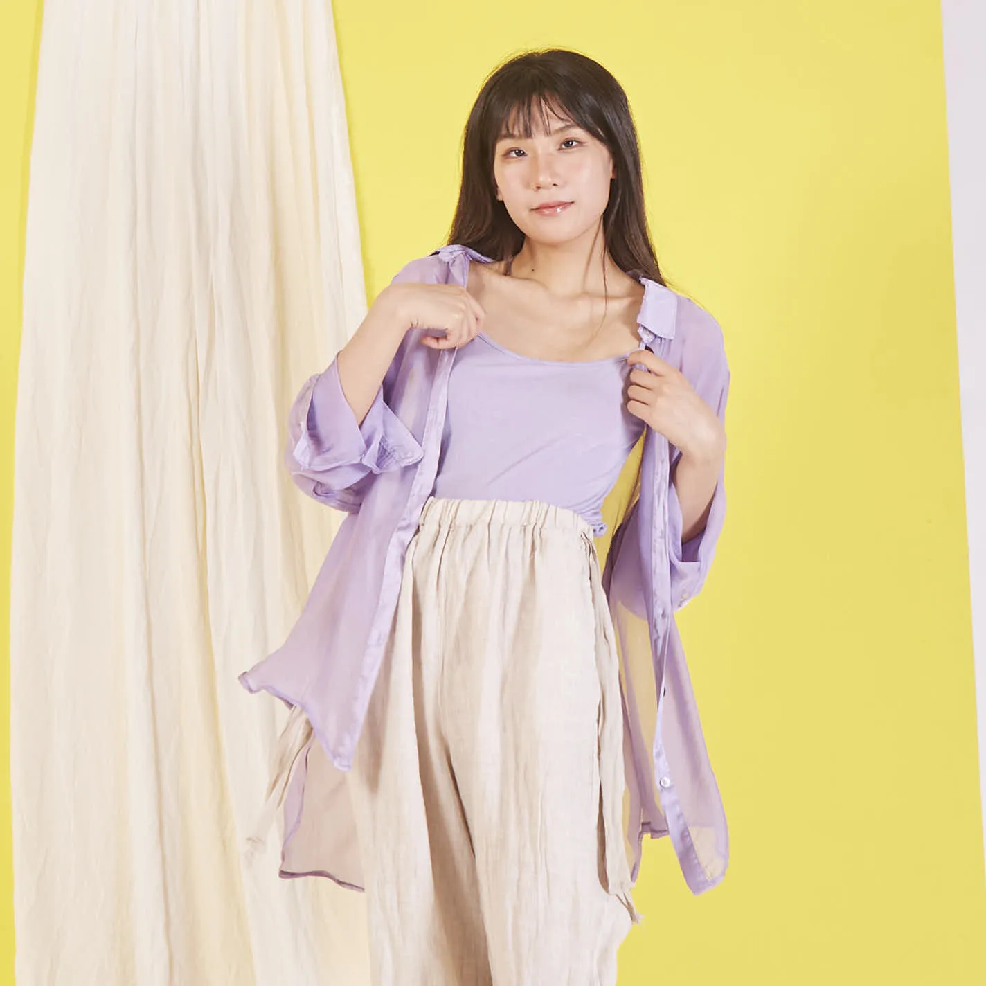 Wholesale elegant silk chiffon shirt