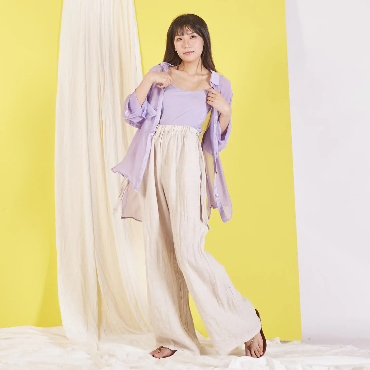Wholesale elegant silk chiffon shirt