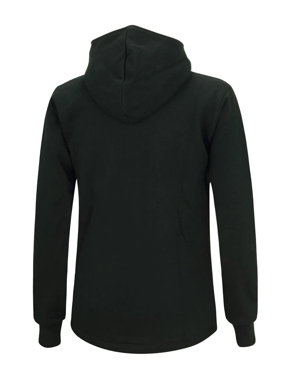 Winter Sweatshirt Crew Comfort Line mit Kapuze Schwarz