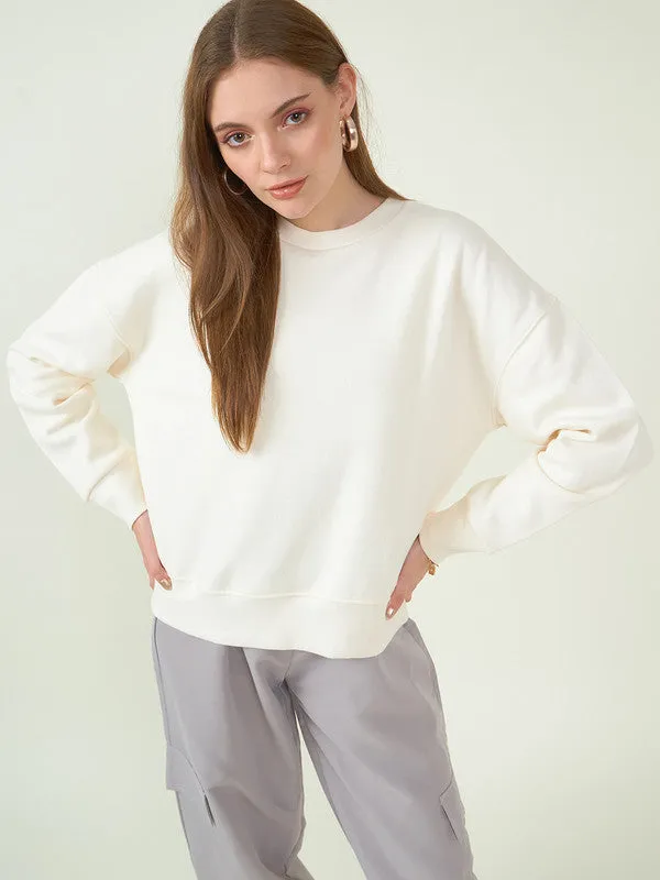 Women Cream Odor-Free Sweatshirt