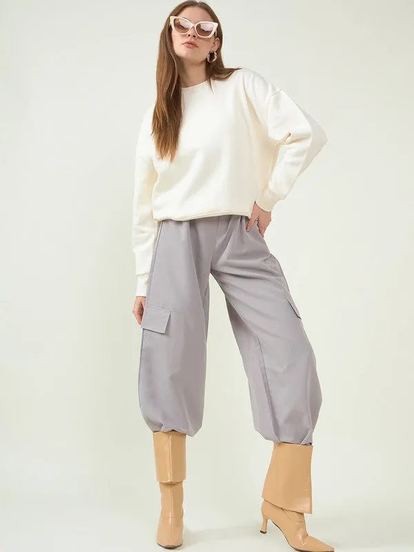 Women Cream Odor-Free Sweatshirt
