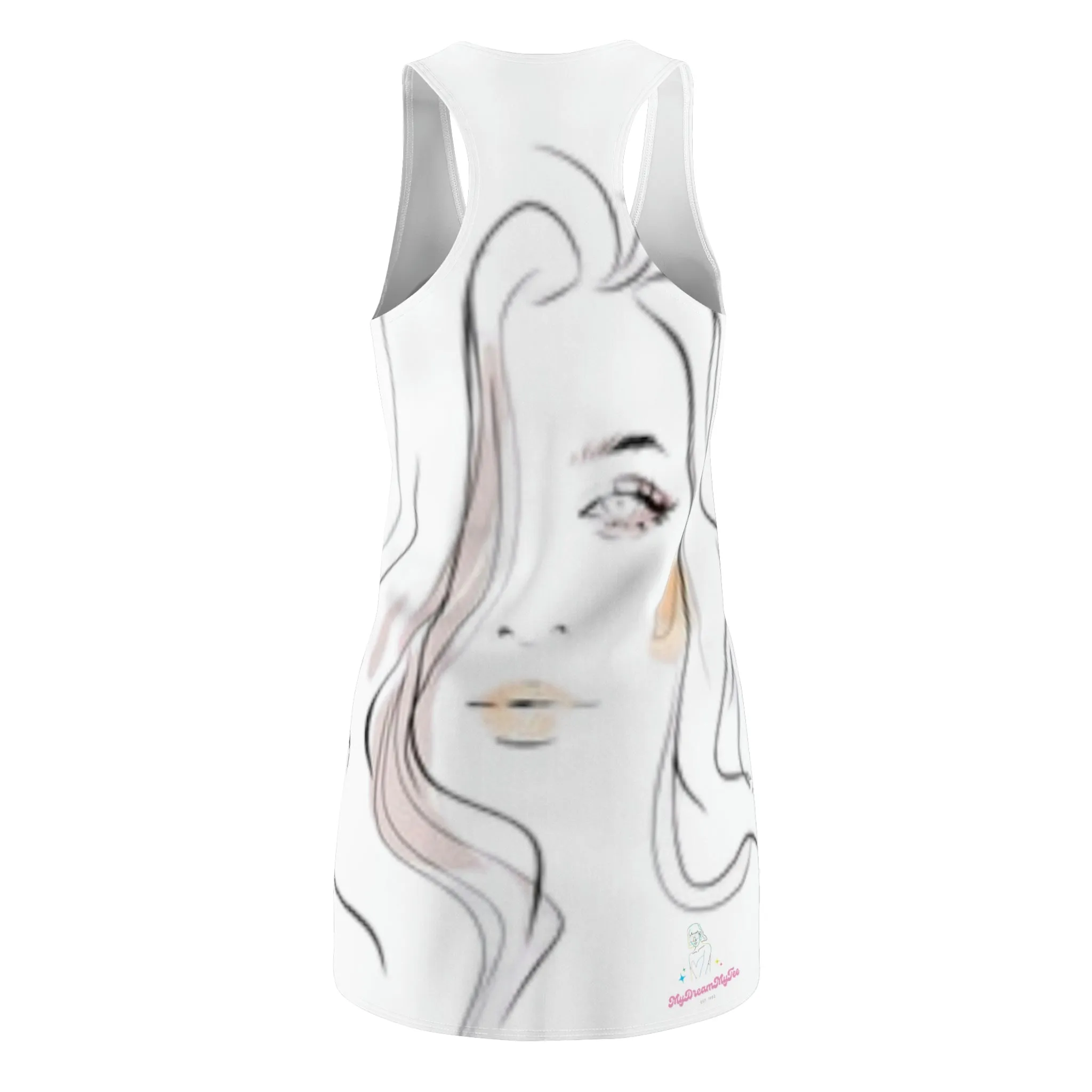 Women Rule Cut & Sew Racerback Dress (AOP)