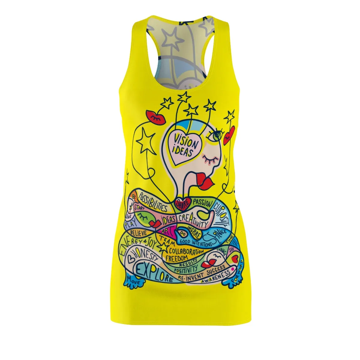 Women's Cut & Sew Racerback Dress