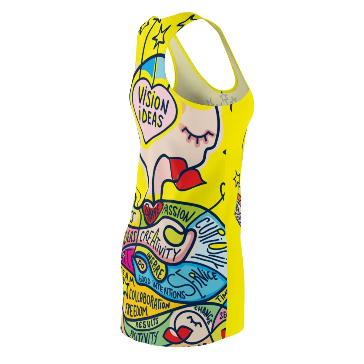 Women's Cut & Sew Racerback Dress