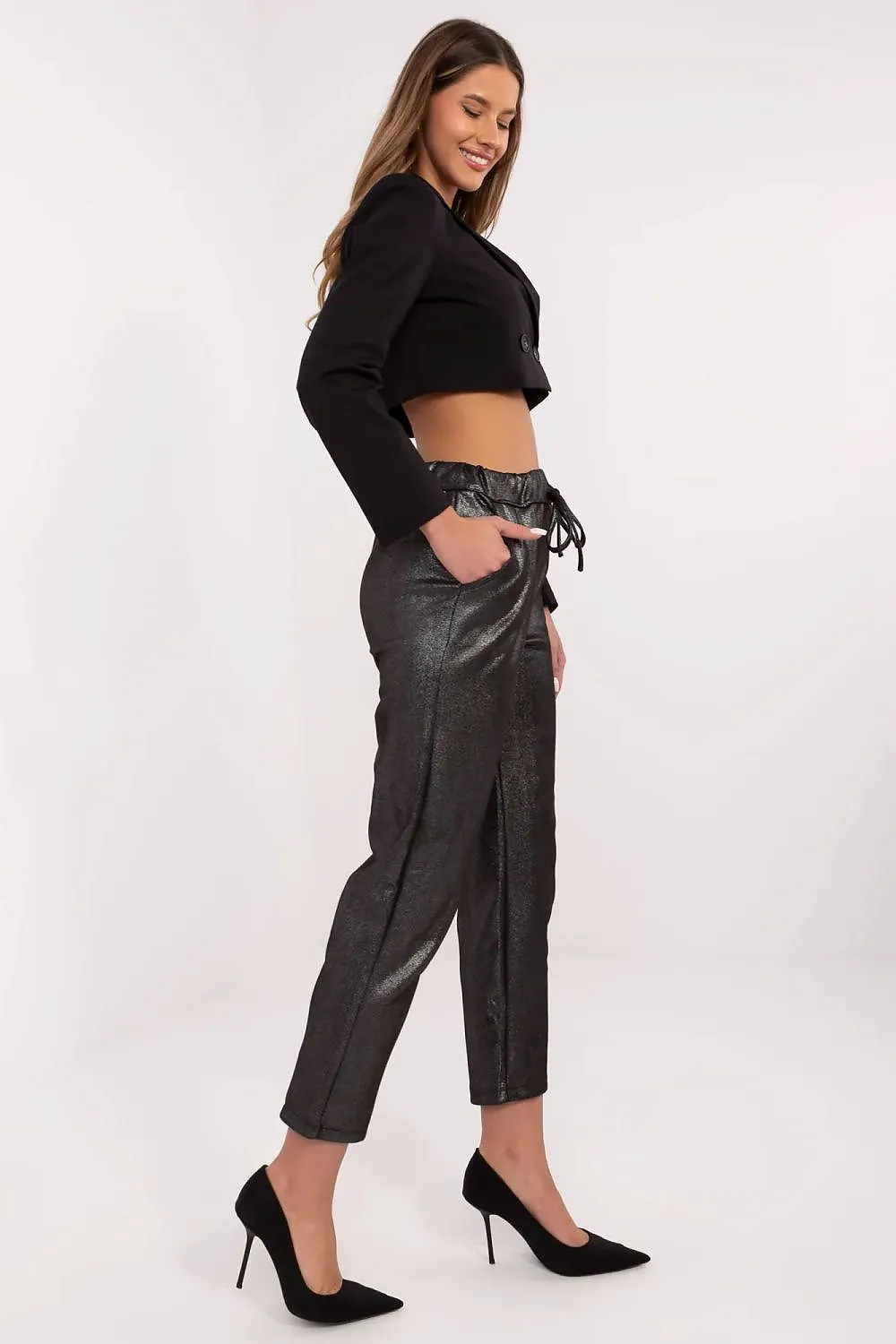 Women's high waist trousers