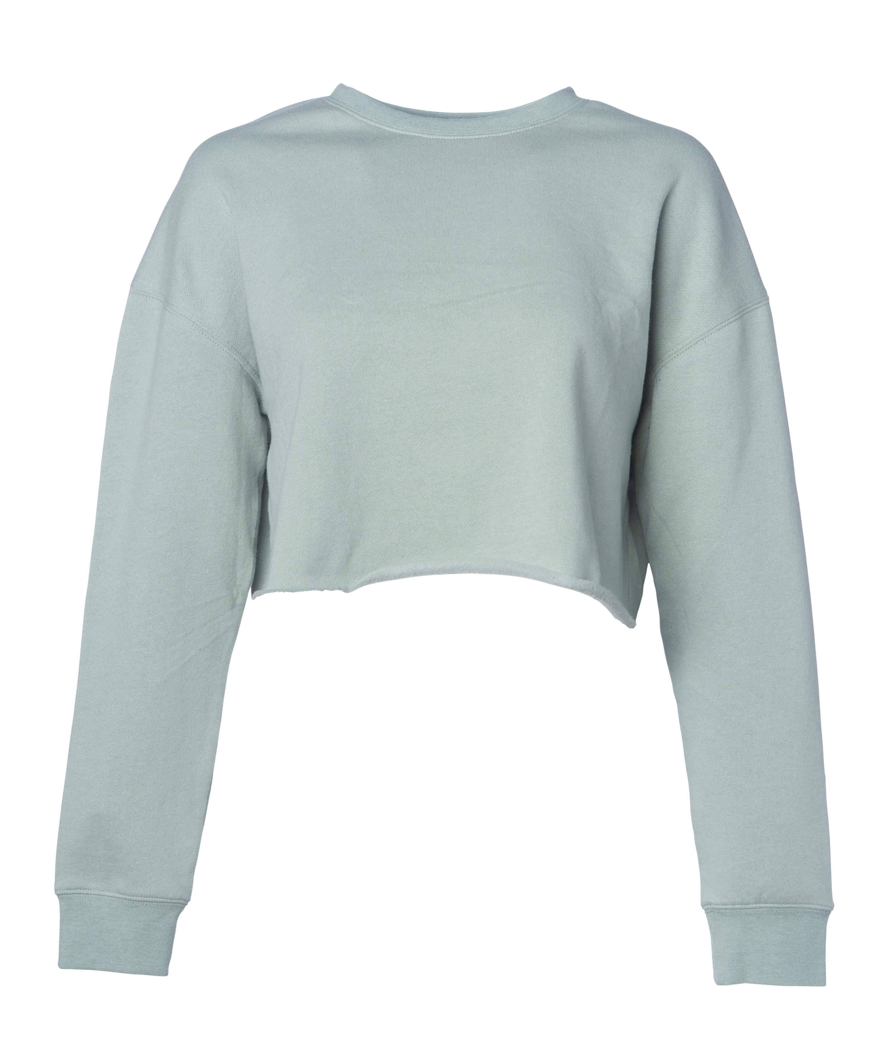 Womens Lightweight Crop Crew