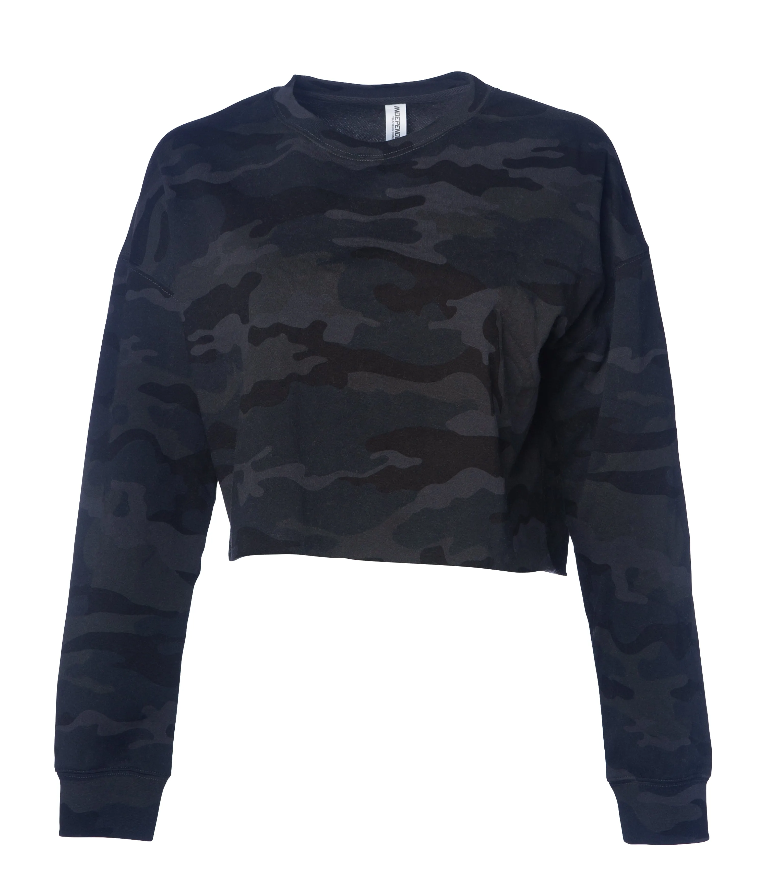 Womens Lightweight Crop Crew