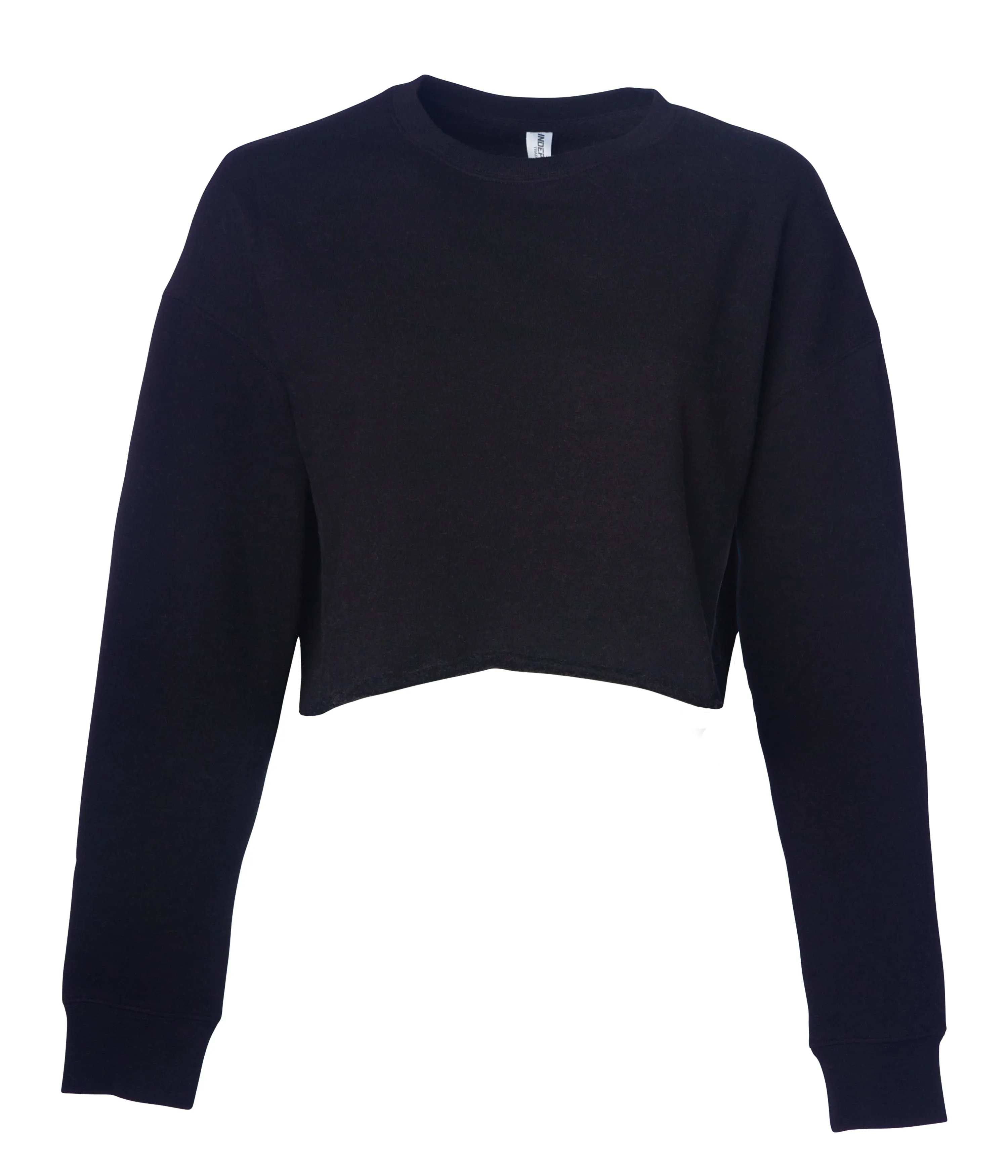 Womens Lightweight Crop Crew