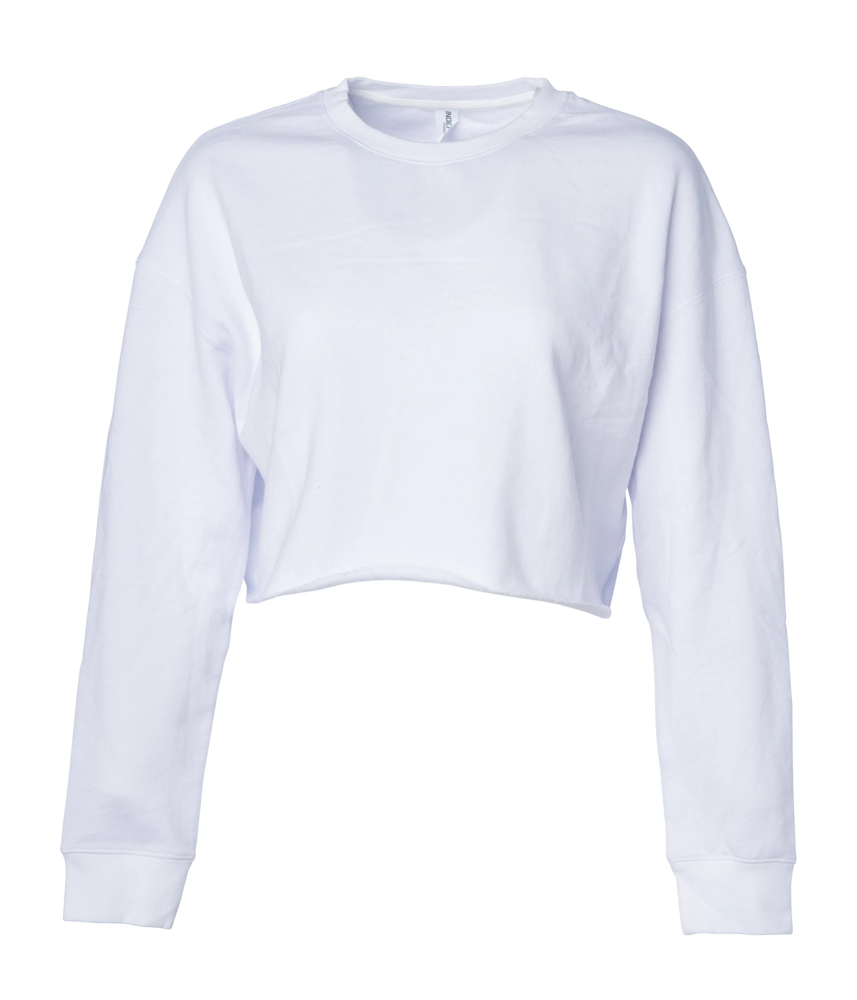 Womens Lightweight Crop Crew