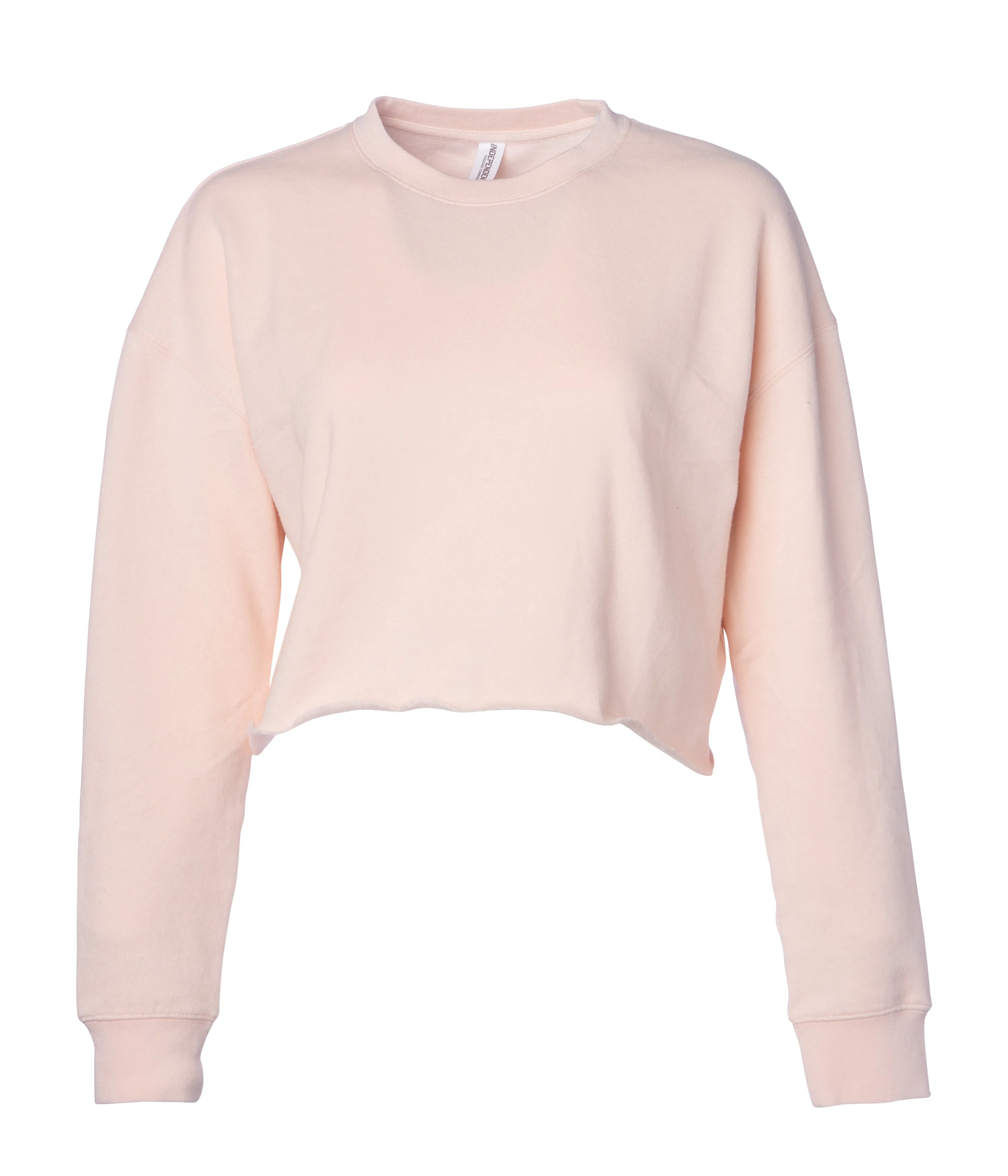 Womens Lightweight Crop Crew