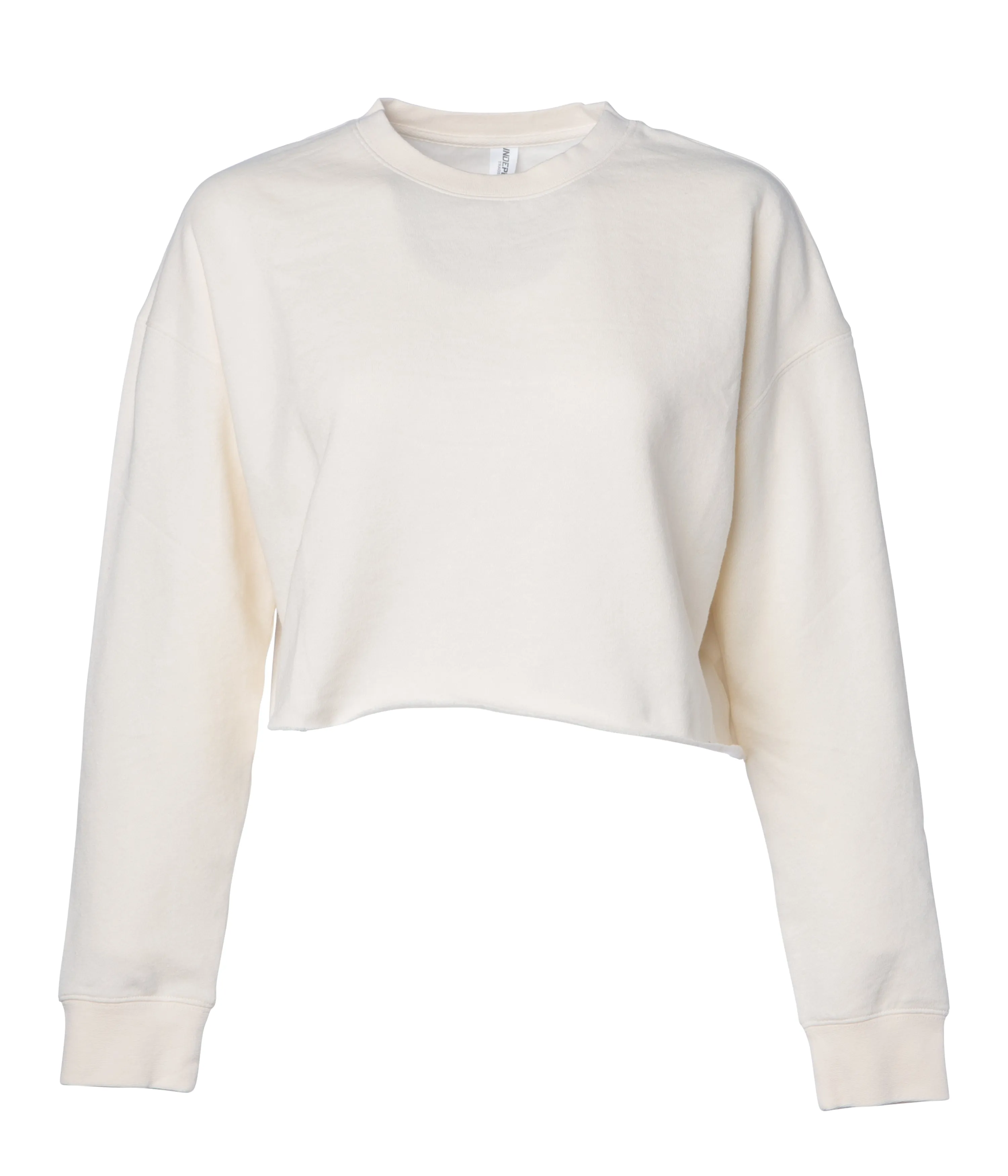 Womens Lightweight Crop Crew