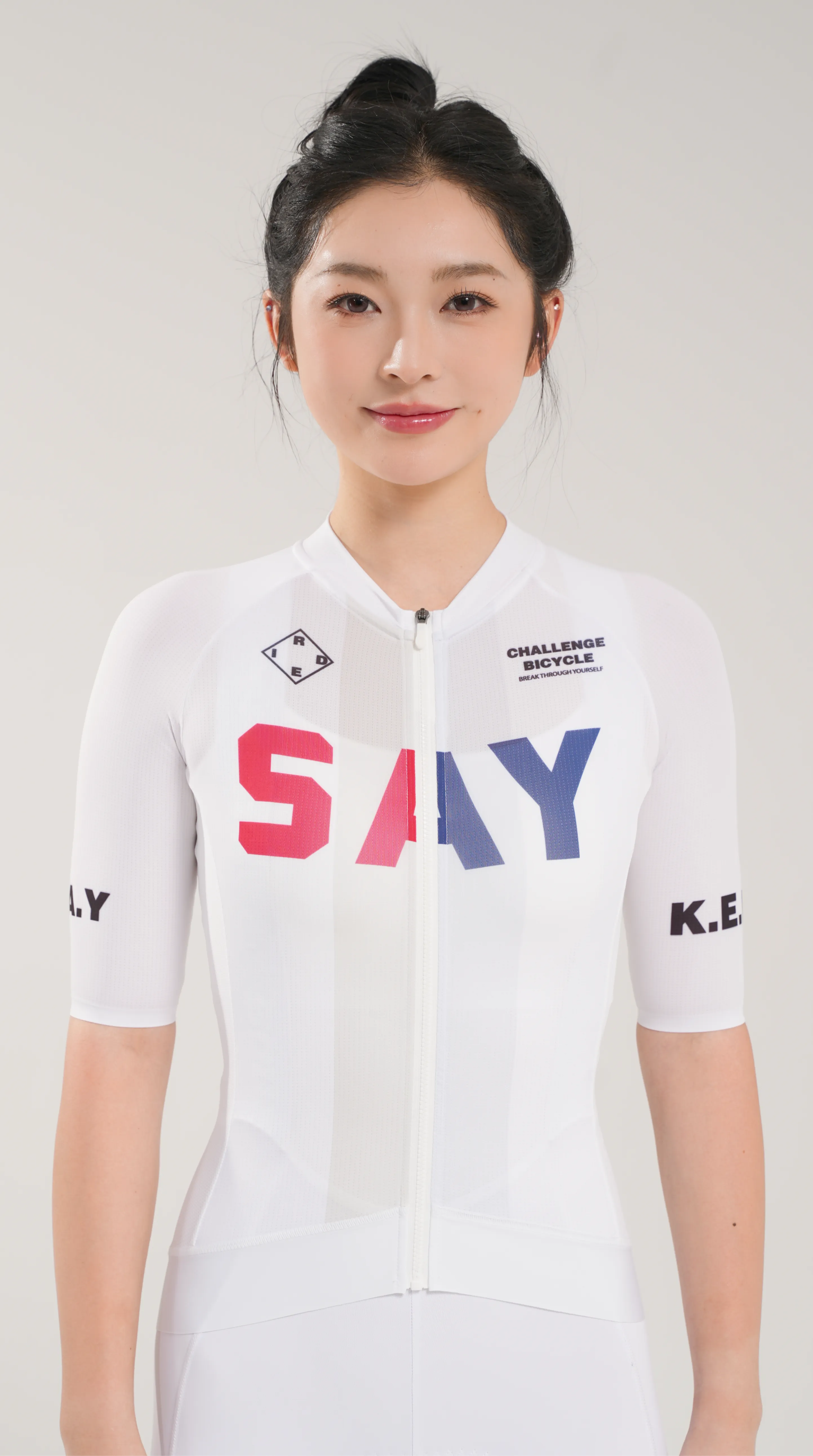 Women's Lightweight Jersey CS3113-White