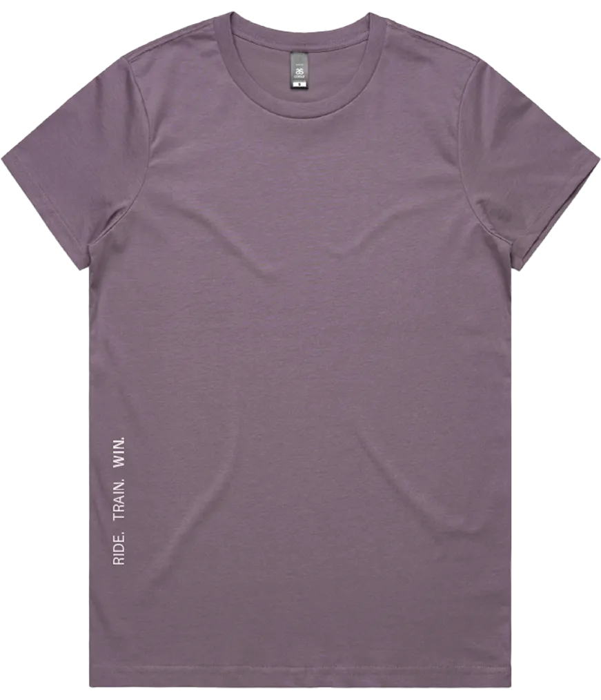 Women's Logo Tee: Mauve