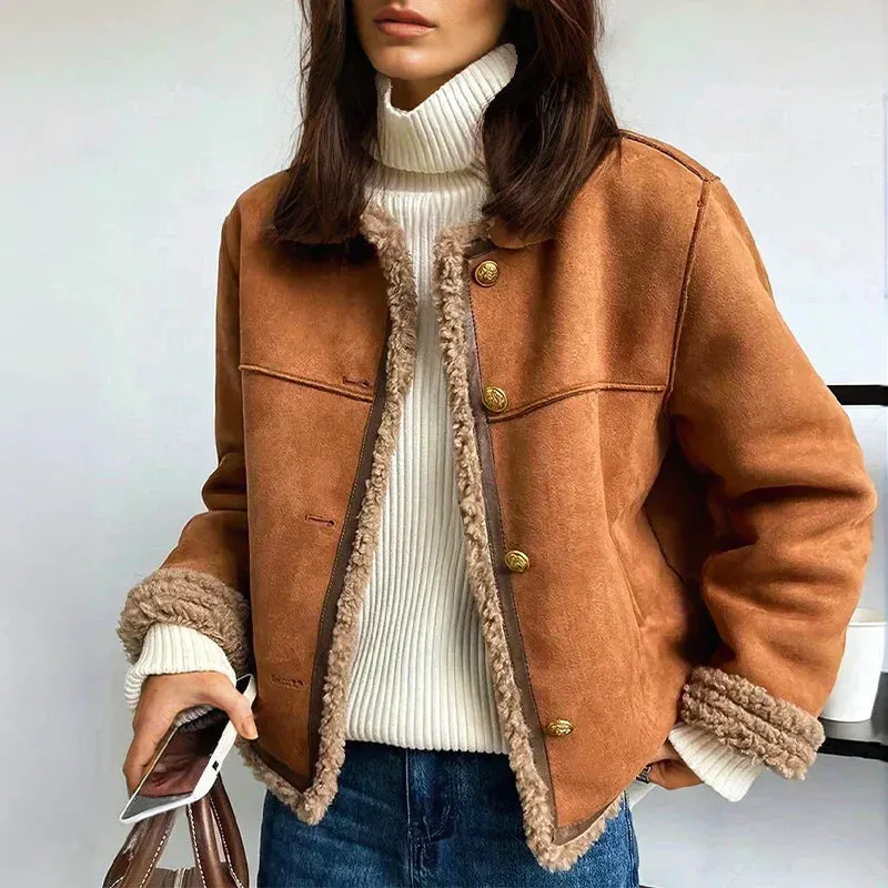 Women's Luxe Shearling Jacket