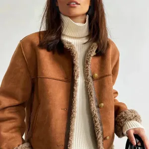 Women's Luxe Shearling Jacket